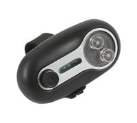 Sonnette d'alarme de morsure, indicateur sonore, 8 x 4 x 2,5 cm, capteur de lumière LED, accessoire de pêche étanche, outil de pêche à la carpe, pour une utilisation de jour et de nuit, équipement de