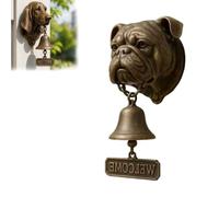 Sonnette De Bienvenue Doberman, Sonnette De Bienvenue Western Highlands White Terrier, Sonnette De Porte Amusante Bulldog, Cloche Murale Rétro Carlin Suspendue, Sonnette De Porte Extérieure(Boxer)