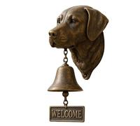 Sonnette De Bienvenue pour Chien, Boxer, Carlin, West Highland Bulldog, Cloche De Commerçant pour Ouverture De Porte, Panneau Extérieur pour Porte D'entrée, Porche, Maison
