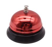 Sonnette de bureau - Sonnette classique en métal anti-rouille pour alertes de comptoir | Sonnette de réception avec son fort pour restaurants, hôtels, notifications de réception dans la cuisine et