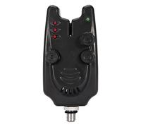 Sonnette de canne à pêche - Alarme de morsure sans fil portable avec LED - Avertissement visuel étanche - Avertissement de poisson à pour carpe - Night Sea Boat Pier Ice Kayak Bank