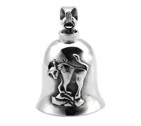 Sonnette de motard pour moto, sonnette porte-gobelet moto - Pendentif avec cloche d'équitation pour motard bon | Porte-clés moto cloches spirituelles pour anniversaire, Noël