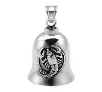 Sonnette de moto pour la chance, sonnette de motard pour moto | Cloche d'équitation porte-bonheur - Porte-clés accessoires de moto, cloches spirituelles pour anniversaire, noël