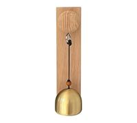 Sonnette de Porte à Carillon | Alerte Décorative en Bois avec Clochette | Sonnette d'Entrée pour Commerce de Détail et Magasin | Idéale pour Entrée Commerciale Boutique Ferme Jardin Portail Arrière-co