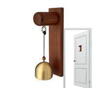Sonnette de Porte à Carillon | Ornement Artisanal en Bois avec Sonorité,Sonnette d'Entrée pour Commerçant et Boutique,Pour Entrée Principale Boutique Maison de Ferme Portail de Jardin Usage Commercial