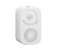 Sonnette de porte à détecteur de mouvement infrarouge avec fonction vocale enregistrable pour magasins, usines et supermarchés, construction ABS résistante aux intempéries