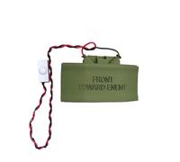 Sonnette de porte amusante pour farces et sécurité, bouton de sonnette « Do Not Disturb » - Accessoire de mine terrestre - Sonnette amusante pour adultes - Décoration d'intérieur