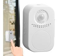 Sonnette de Porte | Annonceur Vocal pour Magasin,Système d'Alerte Intelligent avec Capteur de Mouvement pour Notification d'Entrée et , Adapté à l'Utilisation en Extérieur, à la