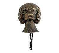 Sonnette de porte de ferme d'extérieur en forme de chien | Sonnette de porte ranch pour porte d'entrée, jardin, cour, entrée, ranch, ferme, cottage, ferme, extérieur
