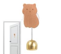 Sonnette de porte d'entrée | Carillon de porte à ventouse | Design animal créatif avec des formes de baleine, oiseau, chat, chien avec un son fort et net | Sonnette décorative pour magasin, bureau, ma