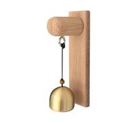 Sonnette de porte en bois - Décoration d'alarme - Carillon éolien - Avec capteur - Pour ouvrir des maisons, des magasins, des entrées, des portails de jardin, des arrière-cours et des propriétés