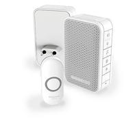 Sonnette de porte enfichable Honeywell serie RF avec bouton et reglage du volume - DC313NP2