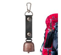 Sonnette de porte extérieure bruyante | Cloche d'ours portable, équipement d'extérieur pour la chasse aux ours ou aux vaches, pour le camping, la randonnée, l'escalade, le sac à dos, les voyages., se