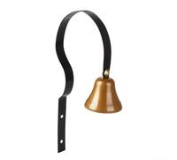 Sonnette de porte murale en métal pour la maison et le travail, design rétro avec sonnerie puissante, construction fiable pour un usage fréquent, convient pour les magasins, restaurants, hôtels et