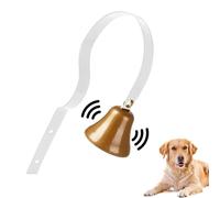 Sonnette de Porte pour Chien, Laiton Aller à l'extérieur Appel Chien pour Chiots, Jouet pour Chat Lumineux pour Intérieur Convient à Toutes Les Tailles Salon Cour Chambre Appartement