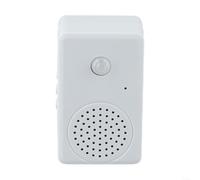 Sonnette de porte sans fil avec détecteur de mouvement portée 4-6 m | Capteur PIR, détection instantanée, améliore l'expérience client, idéal pour le commerce au détail, boîtier en ABS blanc (1