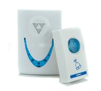 Sonnette de porte sans fil avec télécommande sonore claire et alertes visuelles pour la sécurité de la maison