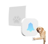 Sonnette de porte sans fil pour chien - Équipement imperméable longue distance | Appel pour l'apprentissage de la propreté pour chiots, moyennement âgés professionnels occupés Races Appartements