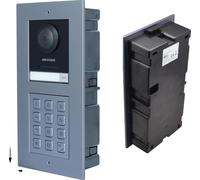 Sonnette de porte, support multilingue, protection extérieure IP65, avec Flush-Box