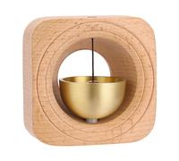 Sonnette de propriétaire de magasin pour ouvrir la porte, sonnette de porte magnétique, anneau de sonnette magnétique en laiton raffiné, mélodie délicate, sonnette pour les magasins et comme