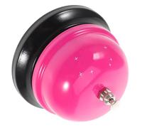 Sonnette de Service en Fer et Acier Inoxydable pour Restaurant | Cloche de Bureau Portable, pour Comptoir et Office, Aide au Service Rapide, Usage Enseignants