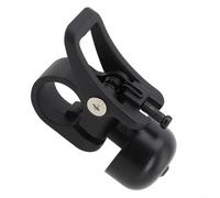 Sonnette de trottinette électrique en acier inoxydable pour Xiaomi, modèles 1S & Pro, légère 6 x 4 x 3 cm, noire, avec sonnerie agréable, pour une pression facile