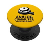 Sonnette de vélo analogique Vintage PopSockets PopGrip Adhésif
