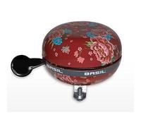 Sonnette de vélo - BASIL - Big Bell Ding Dong Bloom Scarlet - Rouge - 80 mm - Mixte