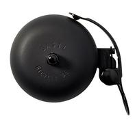 Sonnette de vélo cloche Basil Portland noir mat, acier Ø 55 mm