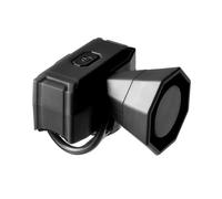Sonnette de vélo électrique 120 dB - Klaxon rechargeable pour VTT et vélo de route/scooter - Avec son d'avertissement pour adultes