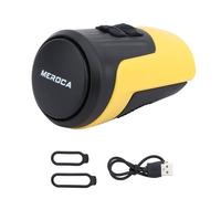 Sonnette De Vélo Électrique 120 Db, Sonnette De Sécurité, Klaxon De Vélo Rechargeable En Silicone, Accessoire De Cyclisme Vtt