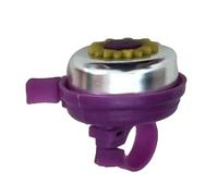 Sonnette De VéLo En Forme De Fleur, Son Clair Et Net, Alarme De VéLo Pliable Pour Enfants, Klaxon De VéLo Pour Le Cyclisme, Violet