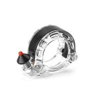 Sonnette de vélo en forme de Q 100 dB - transparente
