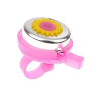 Sonnette de vélo en forme de tournesol pour enfants - Rouge Bleu Jaune Rose