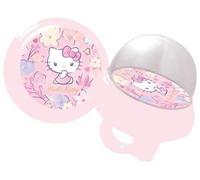 Sonnette de vélo Hello Kitty pour Enfants - Sonnette de vélo avec Personnage 3D en Caoutchouc Souple, Son Fort, Facile à Installer sur Le Guidon