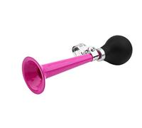 Sonnette de Vélo, Klaxon de Vélo en Métal Classique Trompette de Vélo avec Ampoule à Presser pour Véhicules, Vélos, Voiturette de (Rose)