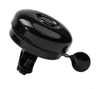 Sonnette de vélo nostalgique pour votre vélo - Convient pour une utilisation électrique, pliable et routière (noir)