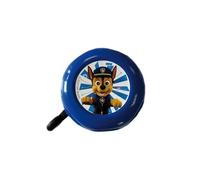 Sonnette de vélo Paw Patrol bleue avec motif carte SB 55 mm