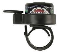 Sonnette de vélo pour enfants Dragon Noir créée par Crazy Safety Noir G