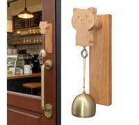 Sonnette d'entrée - Autocollant chat carillon éolien | avec entrée activité commerciale, pour intérieur extérieur jardin clôture entrée chambre magasin bureau bar réfrigérateur