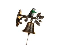 Sonnette D'entrée De Noël En Métal Avec Panneau Bienvenue Saisonnier Plan Imperméable Concept D'organisation Rapide Pour Les Décorations Magasin À Domicile Cloches Bienvenue