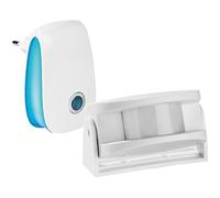 Sonnette / détecteur de mouvement - INFACTORY - Sans fil - 180° - 80 db - Blanc