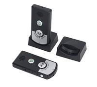 Sonnette D'interphone sans Fil, Interphone Vocal Bidirectionnel Intercomunicador, Système D'interphone Talkie-walkie Portable Carillon de Sonnette Longue Portée, Unités internes doubles