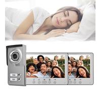 Sonnette d'interphone vidéo 7 pouces ARAMOX - 2 unités - Vision nocturne - Objet connecté