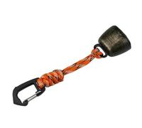 Sonnette d'ours - Sonnette anti-ours d'extérieur avec fonction muet, équipement de sécurité pour la randonnée et le trekking | Pendentif en métal pour sac à dos, sonnette anti-perte puissante pour