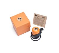 Sonnette draisienne - orange chien sauva