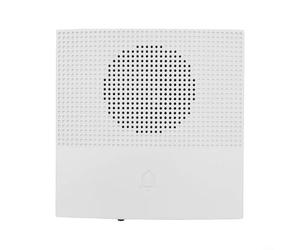 Sonnette électronique filaire DC 12 V ABS ignifuge avec 38 options de carillon et haut-parleur intégré pour système de contrôle de maison, magasin, centre commercial, blanc