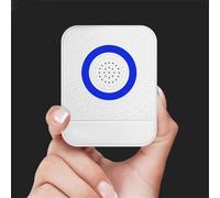 Sonnette filaire 12 V pour la maison, le bureau et l'hôtel - Carillon de porte d'intérieur en plastique ABS avec son fort et clair Ding-Dong - Pas besoin de piles - 85 x 67 x 25 cm