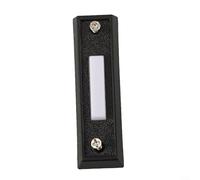 Sonnette filaire avec bouton lumineux pour notification aux visiteurs, carillon de porte avec visuel, montage mural pour une utilisation pratique à la maison