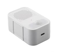 Sonnette intelligente avec enregistrement audio personnalisé et installation magnétique facile, parfaite pour les magasins et les maisons (blanc 1500 mAh)